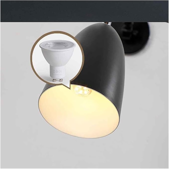 Adjustable Swing Arm Wall Sconce Reading Lamp, Retro Industrial Wall Mounted Lamp,for Living Room