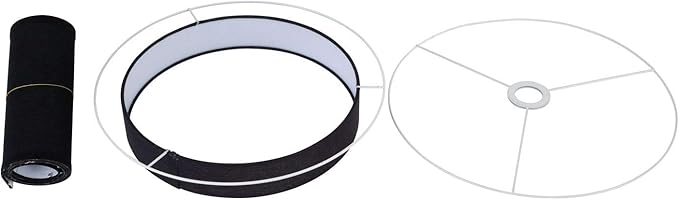 Major-Q 99-6938DS-BK Floor Modern 81" Tall Living Room-Stand Up Arching Black Double Shade and Marble Base for Bedrooms-Corner Lamp for Office Lighting