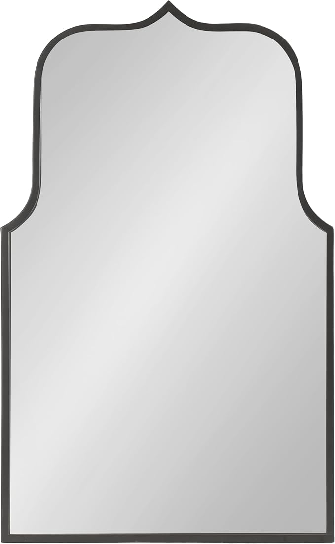 Kate and Laurel Gezella Scallop Arched Wall Mirror