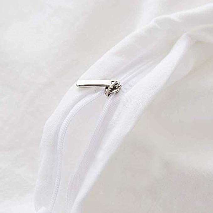 Erosebridal Oil Painting Duvet Cover Twin,Geometric Comforter Cover,Ombre Watercolor Bedding,Navy Blue Black Grey Bedding Set,Modern Abstract Tie Dye 2Pcs Quilt Cover Bedroom Decor Zipper& Ties