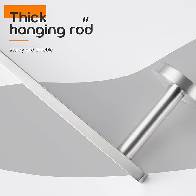 Bath Towel Rings Brushed Nickel Bathroom Towel Holder Modern Small Hand Towel Bar Wall Mount Stainless Steel AN3001BR