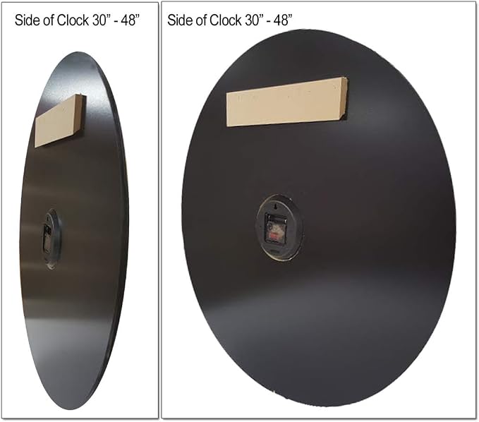 Sun Record Rooster Wall Clock | Ultra Quiet Quartz Mechanism | Hand Made in USA Beautiful Crisp Lasting Color | Comes in 8 Sizes | 12-Inch