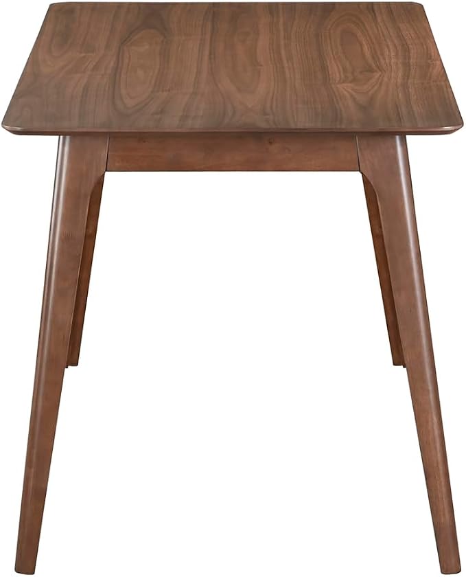 New Classic Furniture Oscar Wood Counter Height Table, Walnut