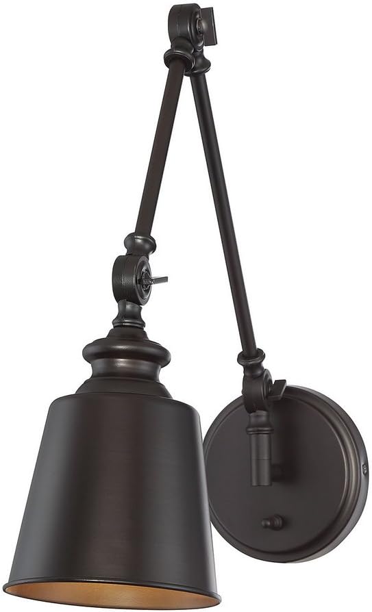 TW90033ORB 1-Light Swing Arm Lamp (2-Pack) in Oil Rubbed Bronze