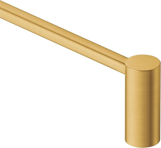 Moen Align Brushed Gold 24-Inch Modern Single -Towel Bar, YB0424BG