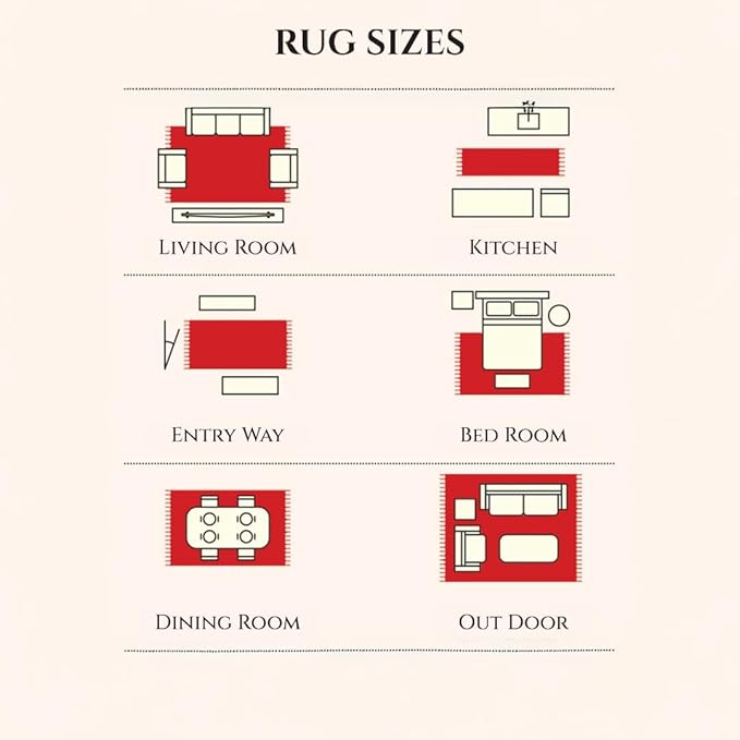 Hand Tufted Area Rug – Premium Soft Modern Carpet for Living Room, Bedroom & Home Trendy Modern Home Rug 5' x 7' (Rectangular) Ivory