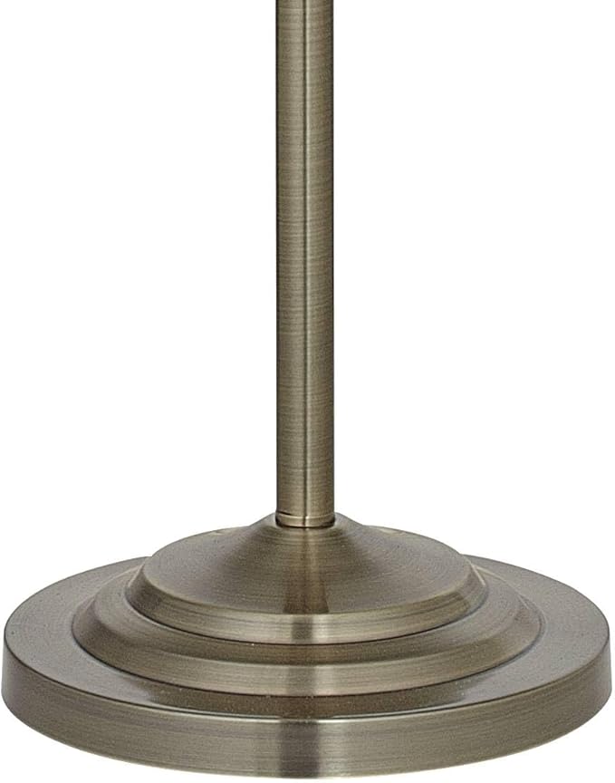 Regency Hill Montebello Traditional 59" Tall Standing Floor Lamps Set of 2 Lights Candelabra 4-Light Gold Metal Antique Brass Finish Living Room Bedroom House Reading Office Home Decor Entryway