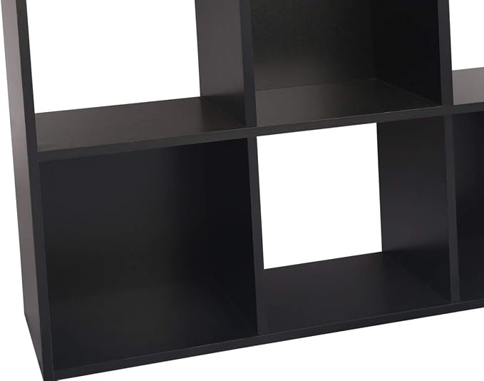Home Basics Cubic Natural Wood Storage Rack, Room Storage Clothes Storage Home Decoration Bookshelf Toy Storage Cabinet Suitable for Home and Office Cabinets Natural 9 Cube
