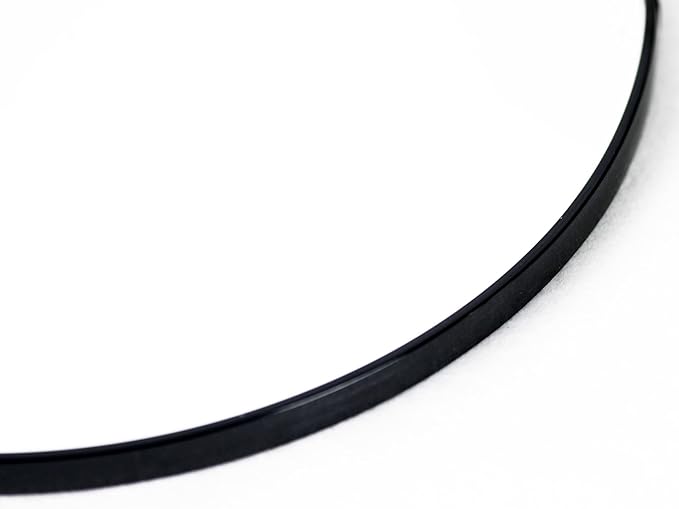 YCHMIR Small Round Wall Mirror,Bathroom Mirror (Black, 11.8 in.)