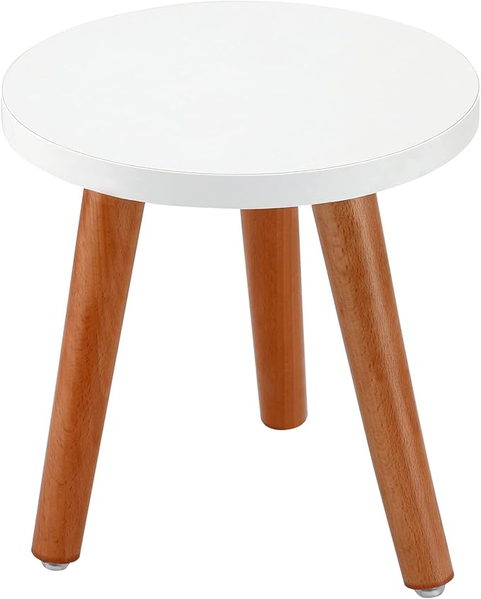 MINGZHE Wood Plant Stand Indoor, Mid Century Modern Planter, Wood Flower Pot Stand, Tall Holder Plant Stands for Indoor Boho Rustic Wooden Stool for Plant Pot Holder(A1)