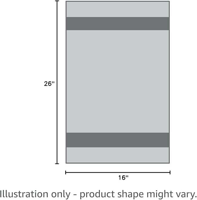 Great Bay Home Hand Towels - 100% Cotton 6 Pack 26x16 Hand Towel Set - Absorbent, Durable, Quick-Dry Towels for Bathroom (Olive)