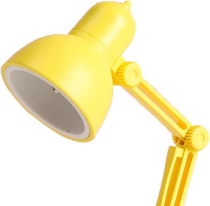 LED Desk Lamp, Architect Study LED Desk Light Lamp Desk Bright Desktop Drafting Lamp for Home Office Classic Bedroom(Yellow)
