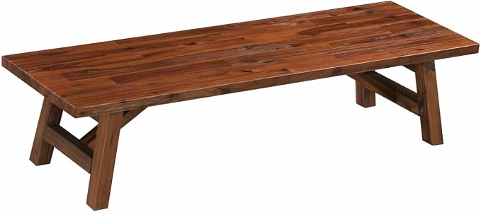 Boraam Rasmus Accent Plant Table - Chestnut Wire-Brush Finish