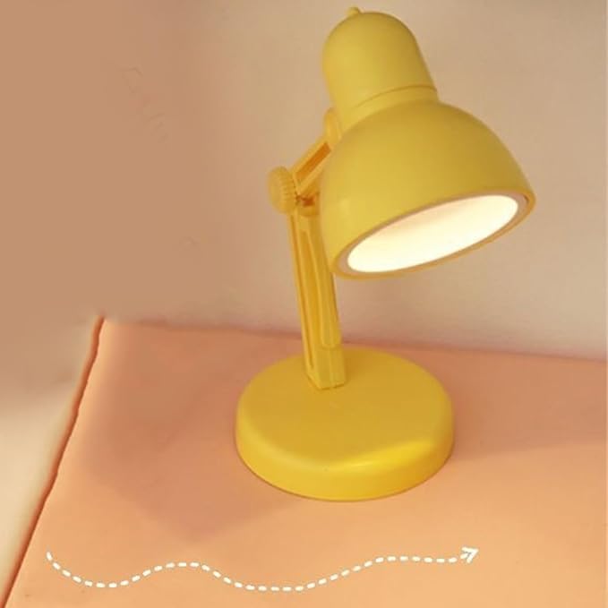 LED Desk Lamp, Architect Study LED Desk Light Lamp Desk Bright Desktop Drafting Lamp for Home Office Classic Bedroom(Yellow)
