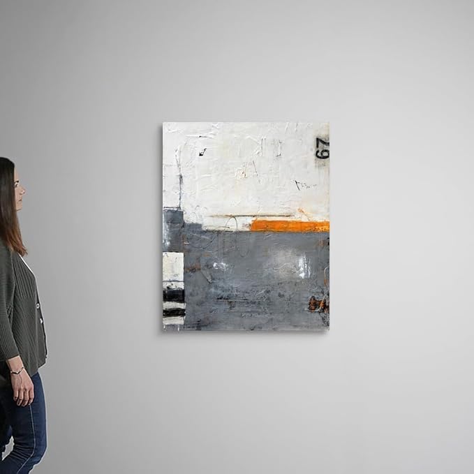 CANVAS ON DEMAND Toss Up Canvas Wall Art Print by Erin Ashley, Abstract, Contemporary, Home Decor, Modern Abstract, Artwork,32" x40in