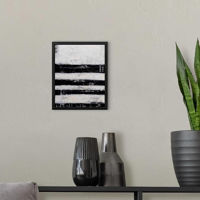 CANVAS ON DEMAND Four Roads Canvas Wall Art Print by Erin Ashley, Contemporary, Abstract, Home Decor, Modern Abstract, Artwork,8" x10in