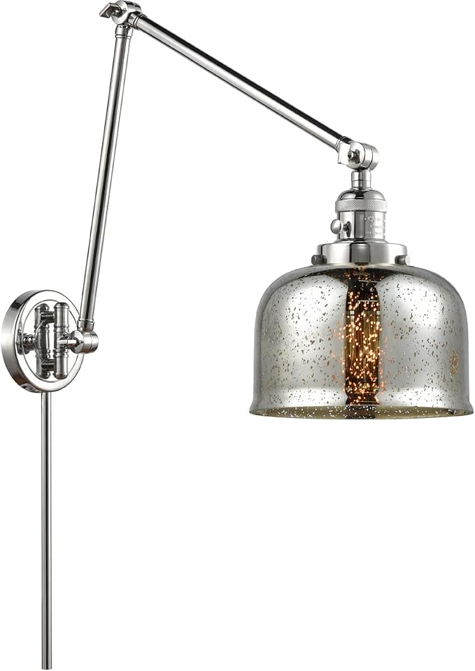 Innovations 238-PC-G78-LED LED Swing Arm Lamp from Franklin Restoration Collection