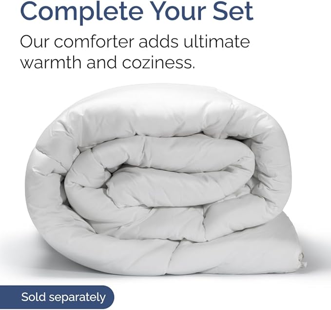 King Size 4 Piece Sheet Set - Comfy Breathable & Cooling Sheets - Hotel Luxury Bed Sheets for Women & Men - Deep Pockets, Easy-Fit, Extra Soft & Wrinkle Free Sheets - Charcoal Oeko-Tex Bed Sheet Set