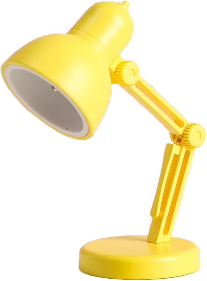 LED Desk Lamp, Architect Study LED Desk Light Lamp Desk Bright Desktop Drafting Lamp for Home Office Classic Bedroom(Yellow)