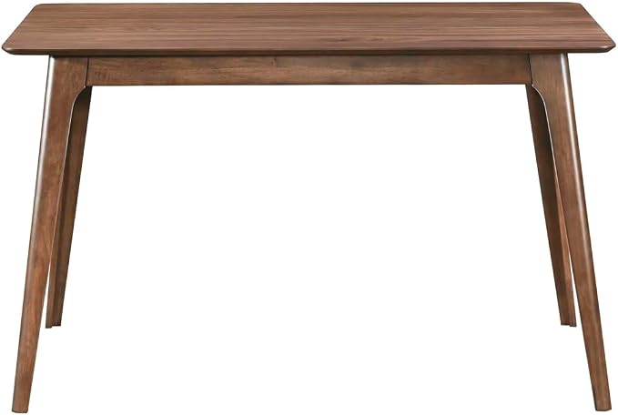 New Classic Furniture Oscar Wood Counter Height Table, Walnut