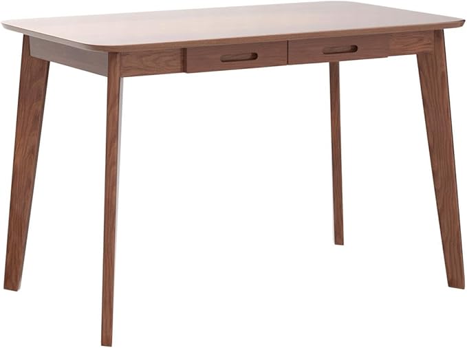 IOTXY Solid Wood Writing Desk - Home Office Workbench Desk with Drawer, Laptop Computer Work Study Table