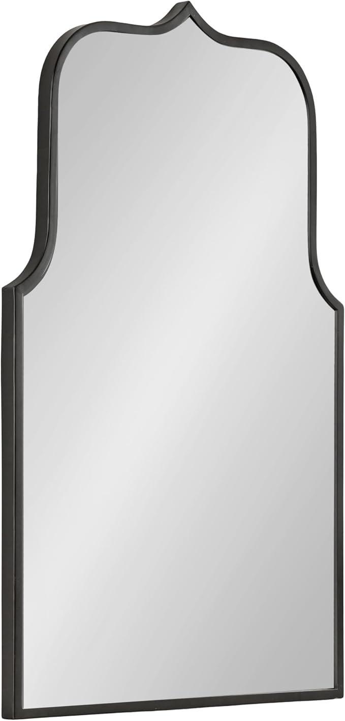 Kate and Laurel Gezella Scallop Arched Wall Mirror