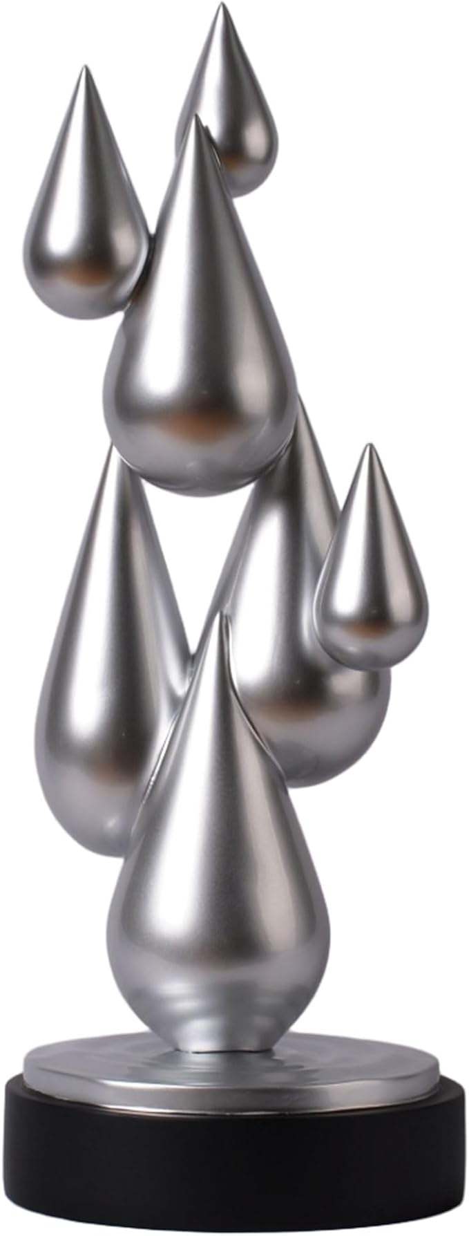 Modern Home Decor Abstract Arts Sculpture Table Bookshelf Decoration for Living Dining Room Resin Statue 17.3inch