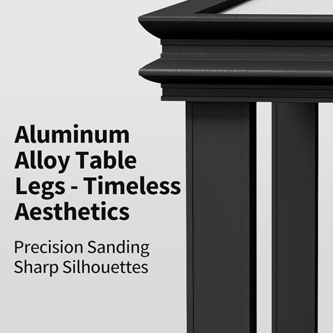 Tall Plant Stand Indoor, Modern Black Aluminum Alloy Plant Shelf, Corner Flower Pot Holder Organizer for Living Room, Balcony, Patio, Garden (L15.8 x W23.6 x H27.6 inch)
