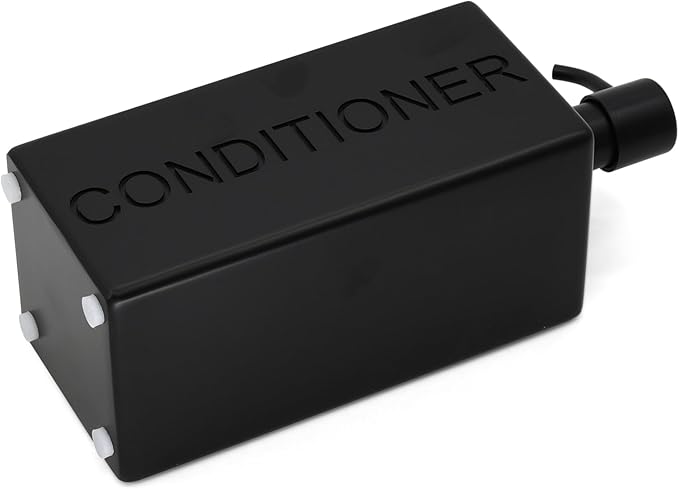 Rectangular Resin Dispenser Premium Bathroom Shampoo Conditioner Body Wash Bottle Modern Refillable Pump Design