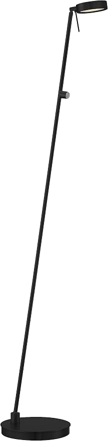 George Kovacs P4304-66A George's Reading Room LED Parmacy Lamp, Coal (8.25" W x 50" H)