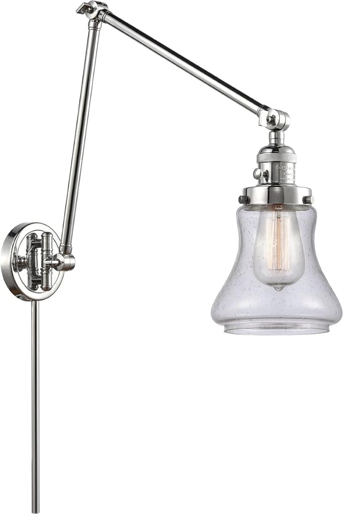 Innovations 238-PC-G194-LED LED Swing Arm Lamp from Franklin Restoration Collection