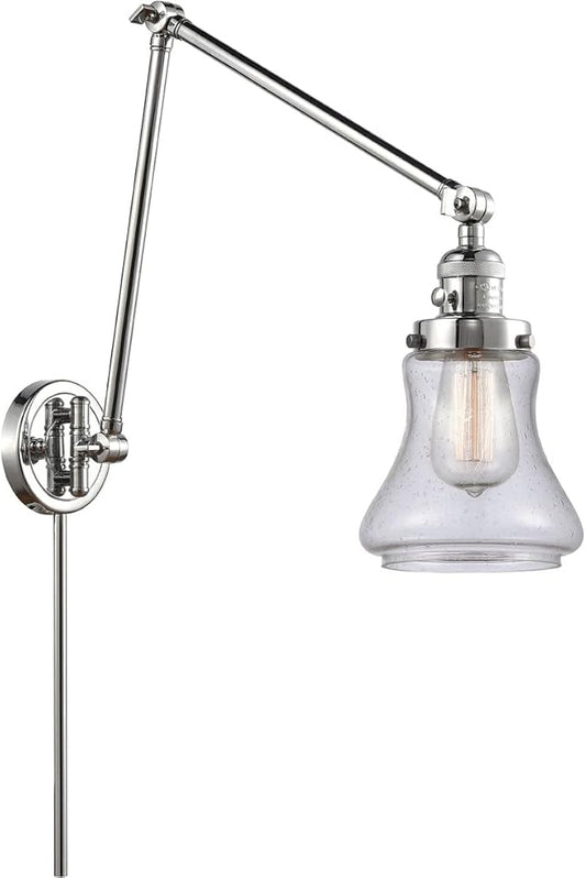 Innovations 238-PC-G194-LED LED Swing Arm Lamp from Franklin Restoration Collection