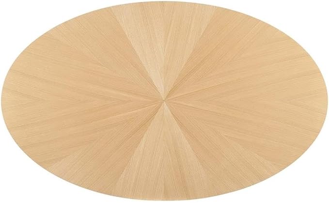 Modway EEI-3849-OAK Crossroads 71" Oval Wood Dining Table, Oak
