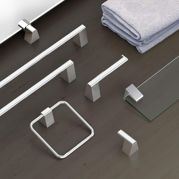 Gatco 5651 A-Line Towel Bar, 18 Inch, Chrome