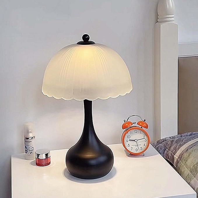 15" Table Lamp for Bedroom, 3 Color Dimmable Table Lamp,Rechargeable Cordless Bedside Lamps,Suitable for Living Bedroom Garden Dinning Kitchen