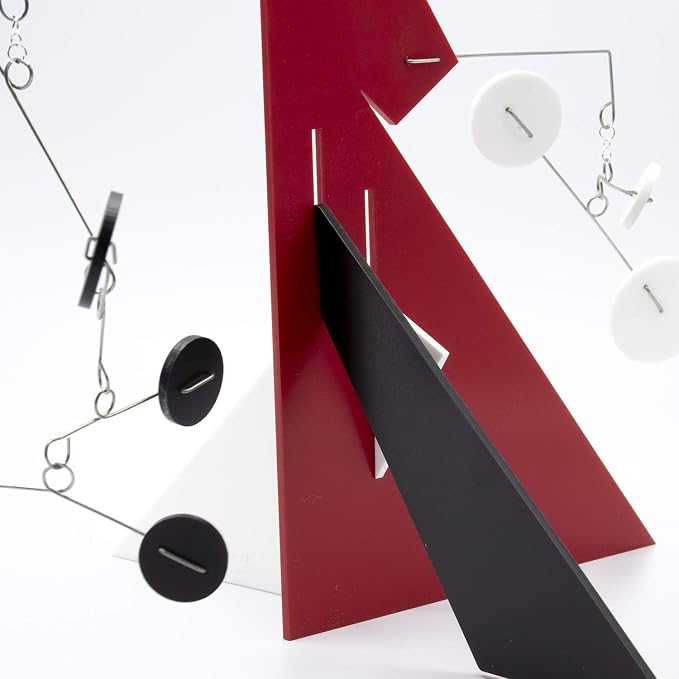 Atomic Mobiles Unique La Mechanique Abstract Modern Art Dada Sculpture Mod Stabiles - Midcentury Art Tabletop Sculpture - MCM - Bauhaus Style - Great Gift Idea!
