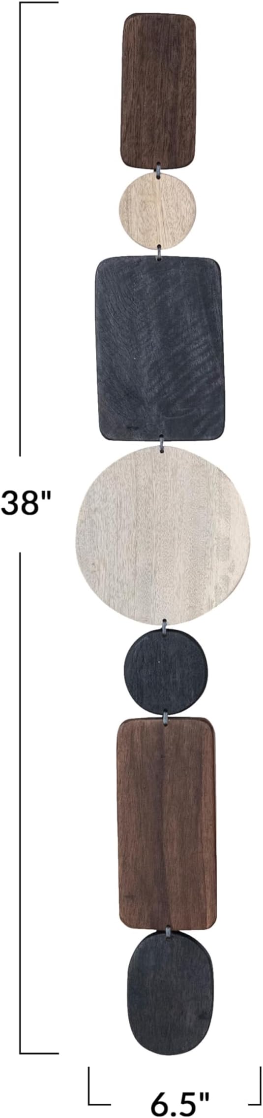 Bloomingville Mango Wood Wall Decor, Multicolor