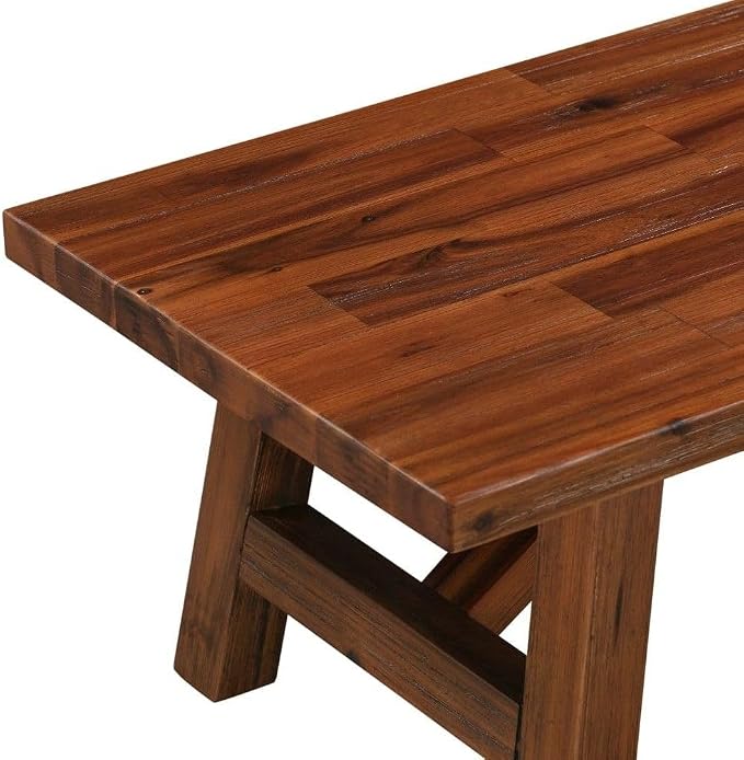 Boraam Rasmus Accent Plant Table - Chestnut Wire-Brush Finish