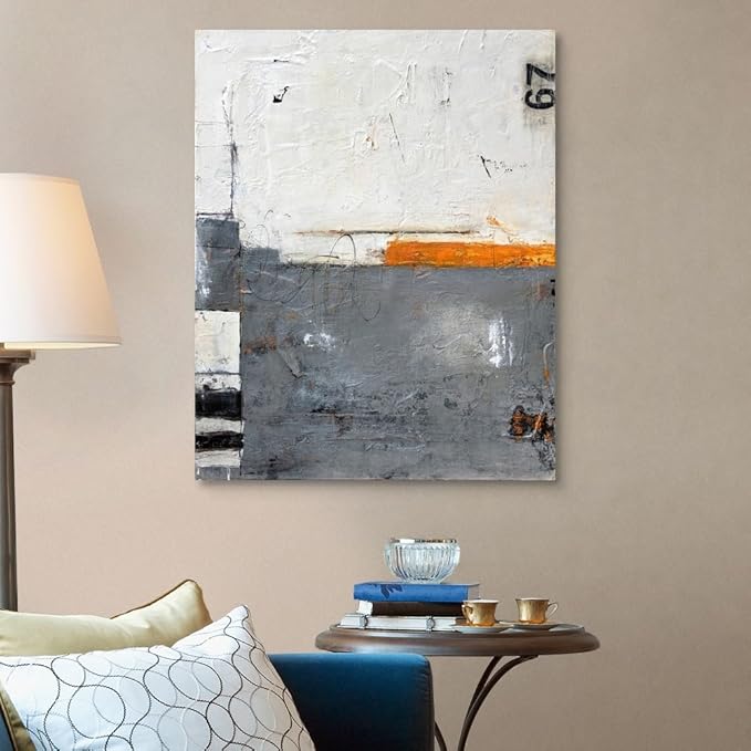 CANVAS ON DEMAND Toss Up Canvas Wall Art Print by Erin Ashley, Abstract, Contemporary, Home Decor, Modern Abstract, Artwork,32" x40in