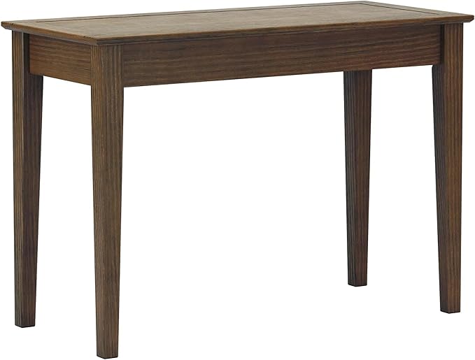 Grain Wood Furniture Greenport Desk/Dressing Table - Brushed Walnut