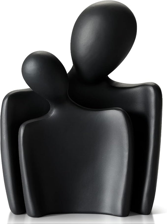 vomiceak Sculptures Home Decor Lover Statues- 6 Inch, Modern Home Decor Couple Statues，Decorations for Living Room Office Bookshelf Bedroom