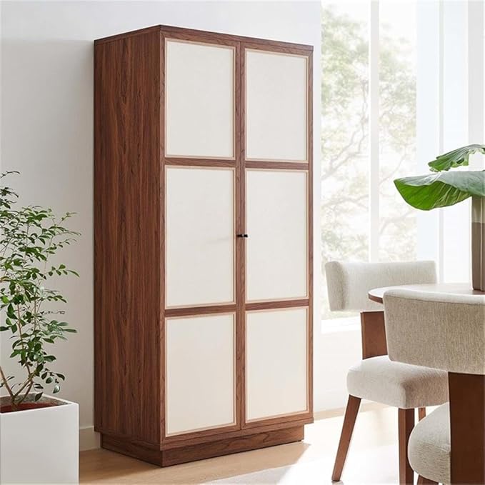 Modway Capri Living Room Furniture, Walnut