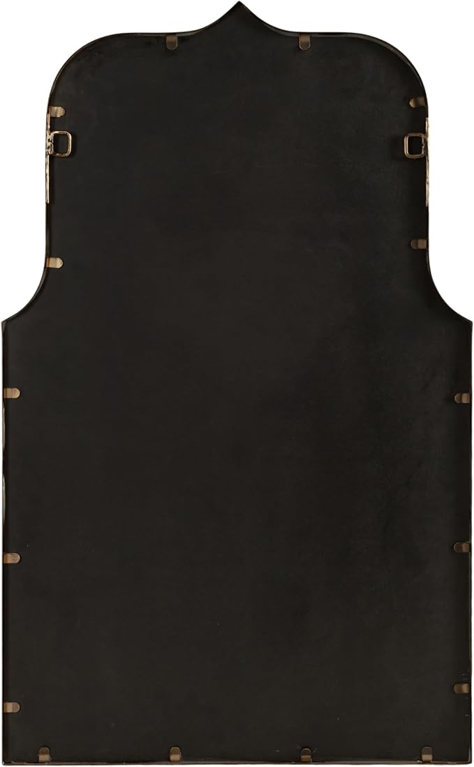 Kate and Laurel Gezella Scallop Arched Wall Mirror
