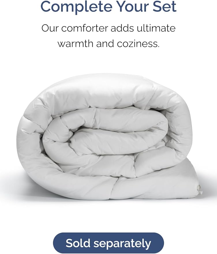Extra Deep Split King Sheet Set - 7 Piece Breathable and Cooling Sheets - Hotel Luxury Bedding for Women, Men, Kids & Teens - Secure Fit - Soft and Wrinkle Free - Extra Deep Pockets - Heathered Beige
