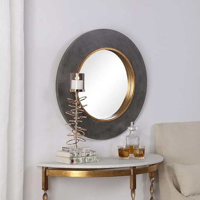 Uttermost 09491 Saul Round Mirror