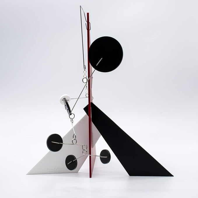 Atomic Mobiles Unique La Mechanique Abstract Modern Art Dada Sculpture Mod Stabiles - Midcentury Art Tabletop Sculpture - MCM - Bauhaus Style - Great Gift Idea!