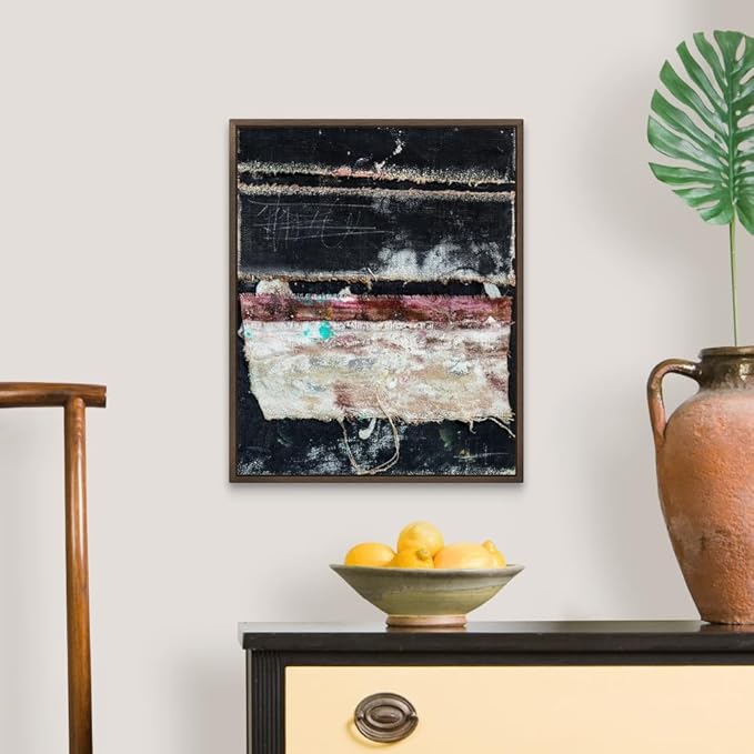 CANVAS ON DEMAND Broken to Beautiful 5 Canvas Wall Art Print by Erin Ashley, Abstract, Contemporary, Home Decor, Modern Abstract, Artwork,16" x20in