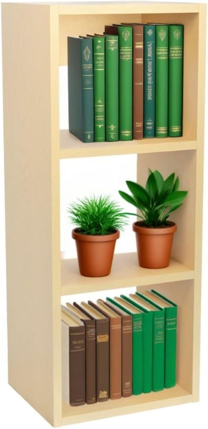 Custom Sized 3-Cube Cubby; Choose color, width, depth, and height. Units are 3/4 inch thick premium grade melamine for strong, solid unit. Easy assembly. Place on the floor or mount on a wall.