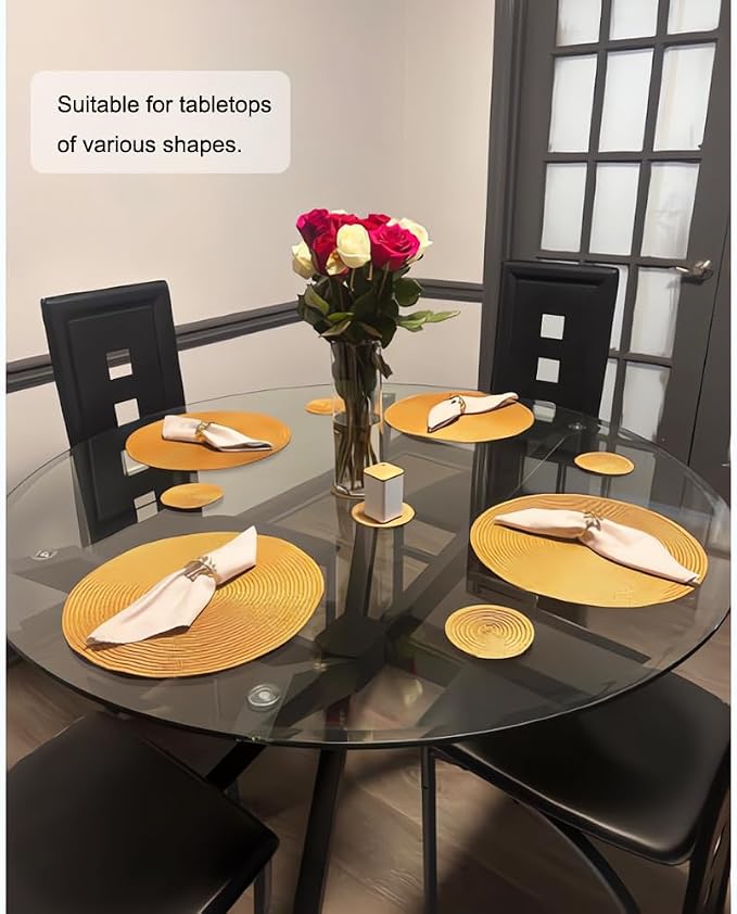 Modern Table Base Black 29" Metal Dining Table Legs with Suction Cups, Desk Base for Marble,Glass,Wood Top, Furniture Legs for Coffee Table, End Table, Home,Kitchen, Office