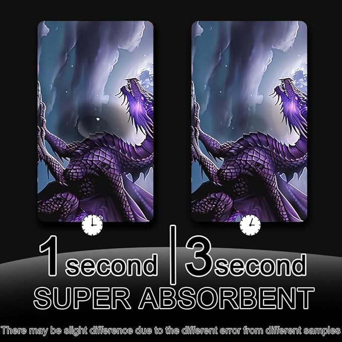 Bath Mat Rug,Majestic Purple Dragon Non Slip Quick Dry Super Absorbent Thin Bathroom Rugs Fit Under Door-Easy to Clean Bathroom Floor Mats-Shower Rug for Shower Sink Bathtub(16" x 24"in)